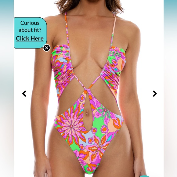 Luli Fama reversible cut out one piece bathing suit - Picture 4 of 11